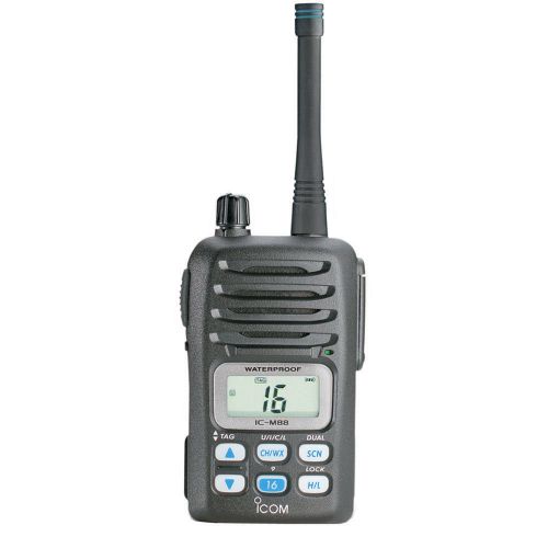 Icom m88 mini handheld vhf radio model#  m88 01