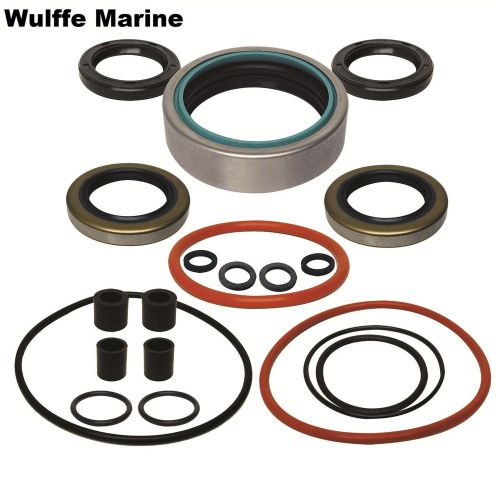 Gear case lower unit seal kit for mercruiser bravo i, ii, iii 26-76868a2 18-2645