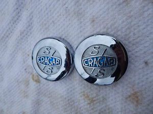 Vintage cragar ss wheel caps rat rod hot rod