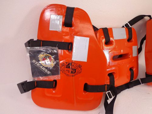 ~new~ stearn&#039;s workers life jacket / vest ~force ii pfd #1223~