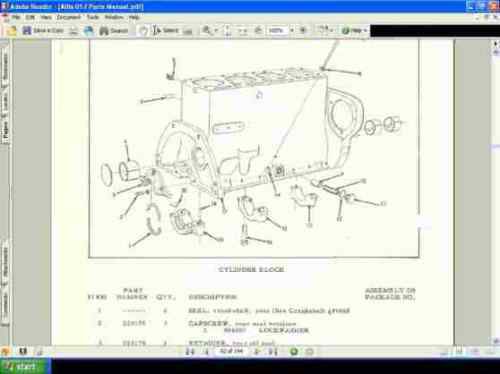 Allis chalmers d17 complete parts manuals 300pg w/ d-17 operations &amp; maintenance