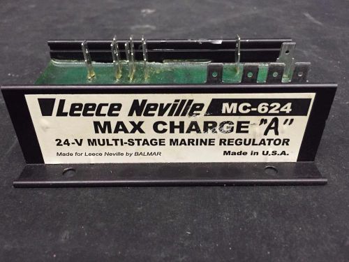 Balmar/leece neville max charge &#034;a&#034; model mc-624 multi-stage marine regulator24v