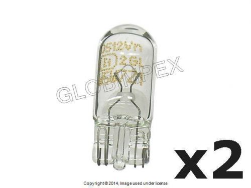 Bmw e30 e32 e36 e46 e65 e66 (1987-2008) side marker bulb 12v - 5w clear (2) oem