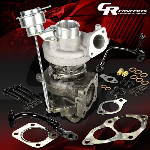 Th05h 16g ar.70 4g63 billet compressor wheel casted iron turbo charger+wastegate