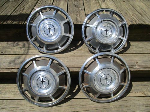 1966 1967 1968 1969 chevy corvair  hubcaps set of 4