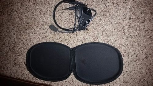 Telex 750 headset with carrying case