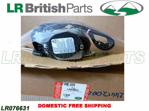 Land rover rear seat outer seat belt  rh or lh range r. sport 14 oem new lr07663