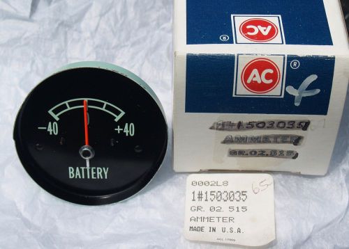 1965-67 chevrolet corvette n.o.s. 1503035 delco ammeter never installed