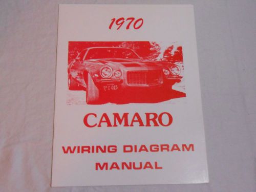 1970 camaro wiring diagram manual