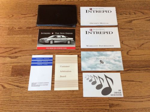 1995 dodge intrepid owners manual set