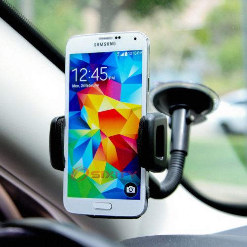 Windshield suction cup phone mount for motorola moto x g gooseneck  am