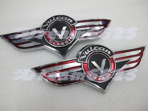 Gas tank emblem badge decals for kawasaki vulcan vn classic vnclassic vn400 d#7