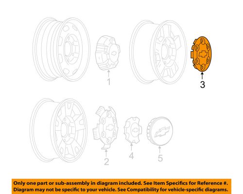 Chevrolet gm oem 04-08 colorado-wheel hub center cap 9595898