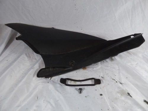 2009 yamaha phazer fx left side black gas tank plastic cover oem 8gc-24129-00