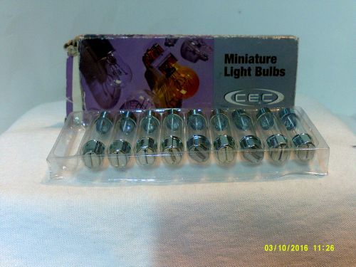 9 cec miniature auto light bulbs # 211-2