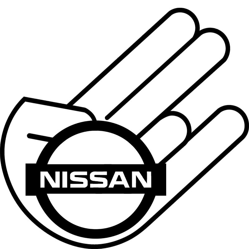 Как нарисовать значок nissan