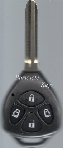 Remote key shell fits 2009 2010 toyota venza