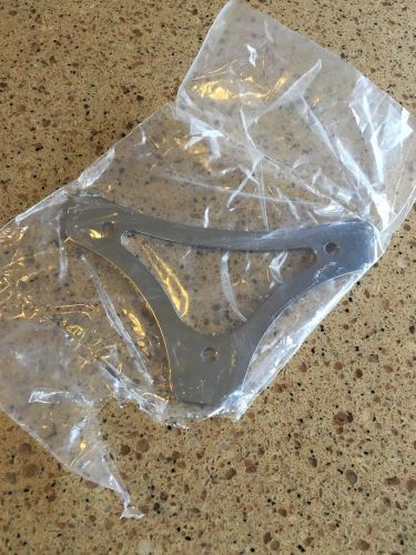 Harley rear pad sissy bar backrest mounting bracket touring flhx flhr triangle