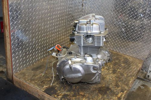 1979 honda hawk i 400 cb400t engine motor 13,679 miles