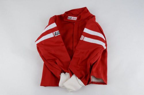 Rjs racing youth jr sfi 3-2a/1 classic fire suit jacket red size 5 200010420