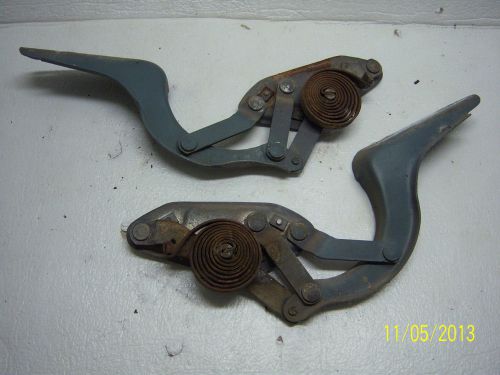 1954 dodge royal v8 pair trunk lid hinges 53 54 plymouth