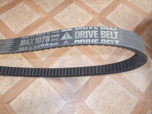 Dayco max 1078 snowmobile drive belt #3