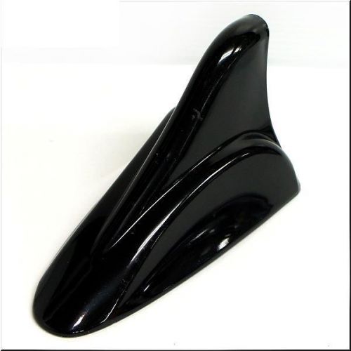 Car roof trunk decoration shark fin antenna black #td1