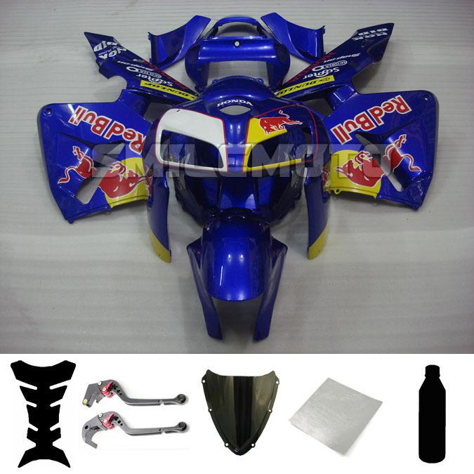 Bundle injection fairing windscreen levers for honda 2005 2006 cbr 600 rr f5 pam