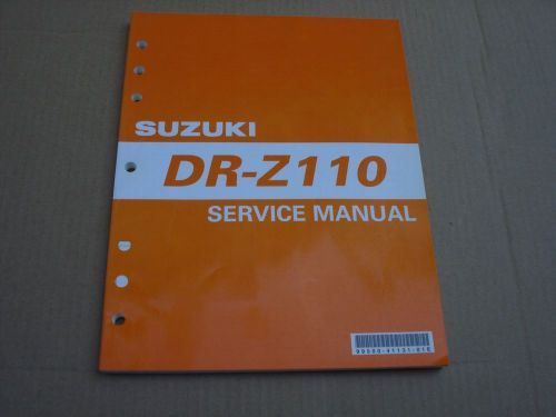 2003-2005 suzuki dr-z110 service manual