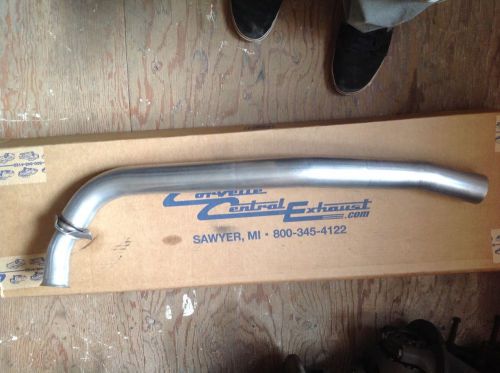 1968-1974 corvette right side front exhaust pipe