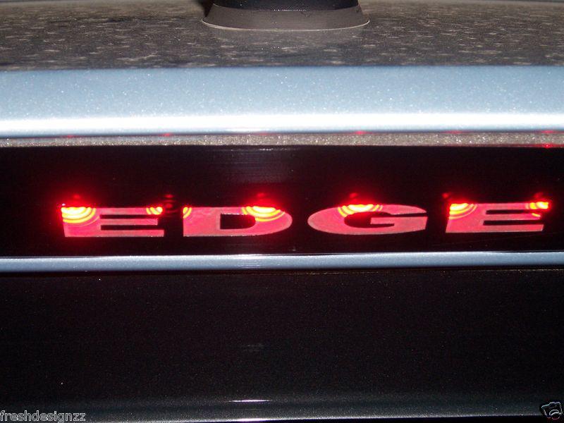 Ford edge 3rd brake light decal overlay 07 08 09 2010