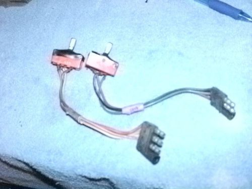 1966 1967 lincoln continental 2 power window switches 3 prong,4 prong,locks ??