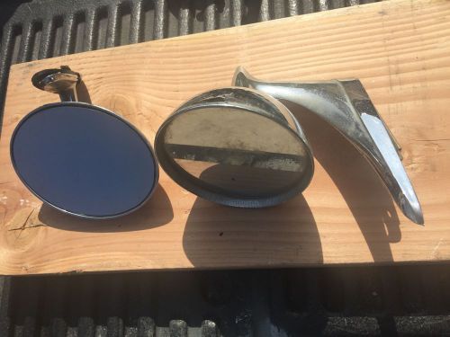 Lot of two vintage exterior mirrors