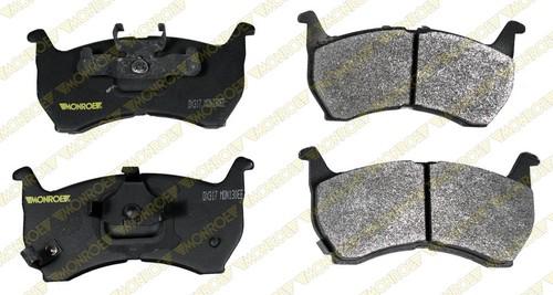 Monroe dx317 brake pad or shoe, front-monroe dynamics brake pad