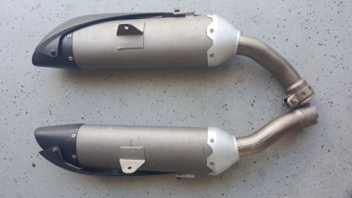 $$$  yamaha r1 2006 used stock exhaust pipe&#039;s/canisters  $$$