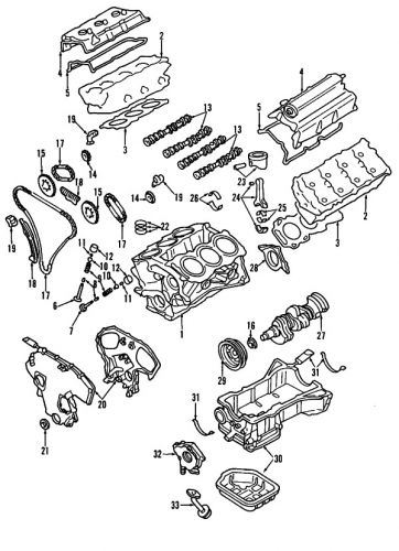 Buy NISSAN\INFINITI 11110JA11C GENUINE OEM UPPER OIL PAN in Surprise ...