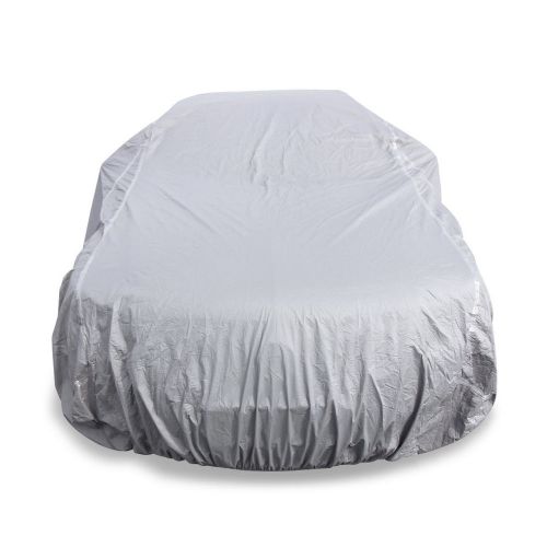 Full car cover m outdoor indoor breathable sun dust proof uv &amp; heat resistant