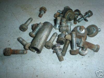 1975 yamaha dt175 dt 175 variuos nuts and bolt bolts