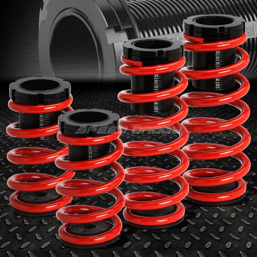 1-3&#034; adjustable coilover suspension lowering spring for 93-97 ford probe/mx6 red