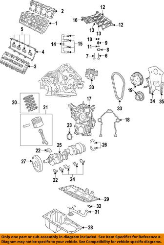 Sell CHRYSLER OEM-Engine Oil Pan Gasket 5038377AA in Sioux Falls, South ...