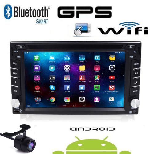 6.2&#039;&#039; gps navigation hd 2din car stereo android wifi dvd player bt quad core+cam