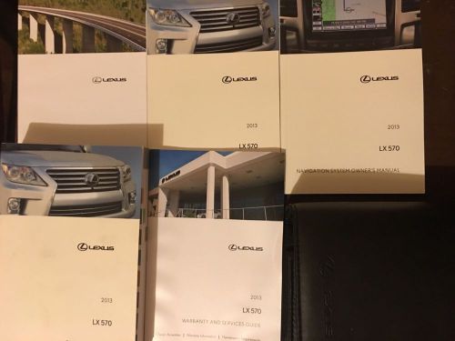 2013 lexus lx 570  owners manual