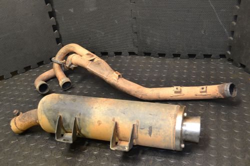 01 02 03 04 05 yamaha raptor 660 exhaust pipe pipes muffler oem stock yfm660 q44