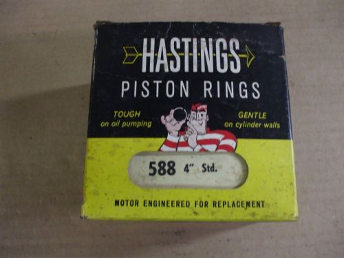 Nos hastings 588 4&#034; std. piston ring set-ford truck ?