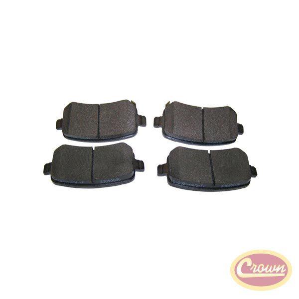 Brake pad set (rear) - crown# 68029887aa