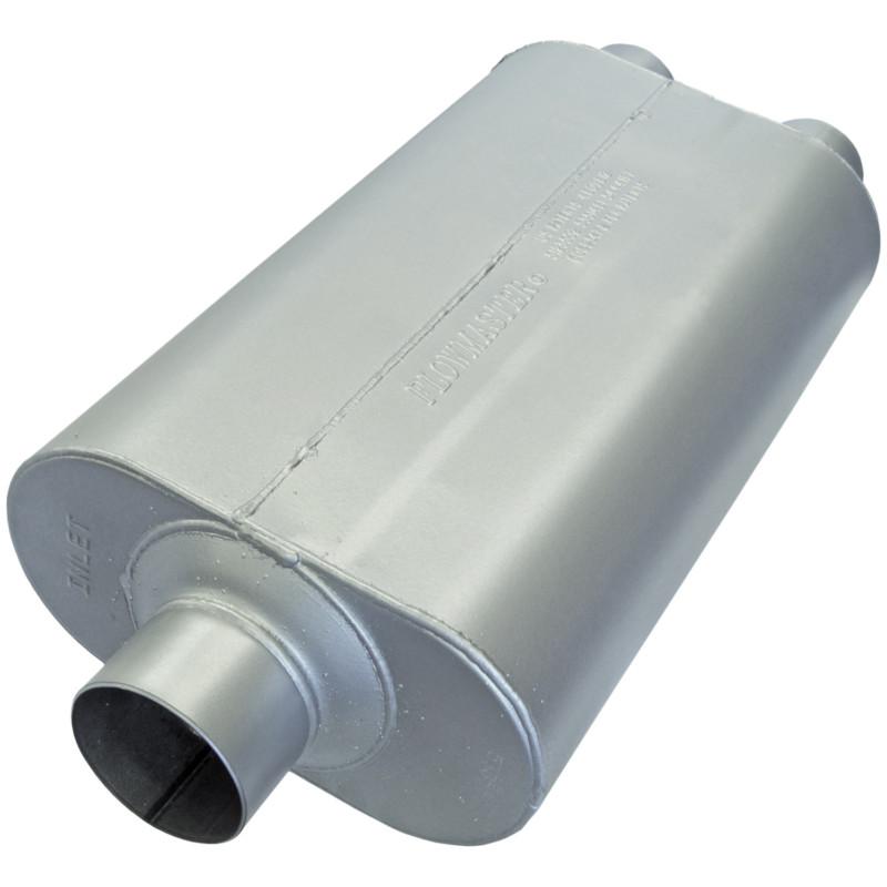 Flowmaster super 50 muffler - 3.00 center in / 2.50 dual out - mild sound 530552