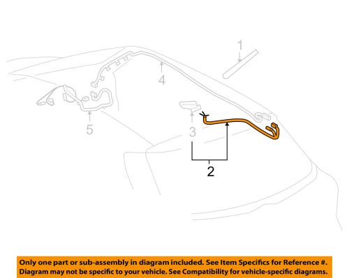 Toyota oem 11-12 matrix-antenna 8696002031