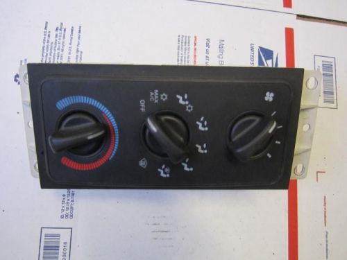 Oem 2000 doge durango temperature climate heater heat a/c dash control unit 7891