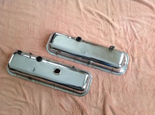 1970 camaro l34/l78 big block chrome valve covers