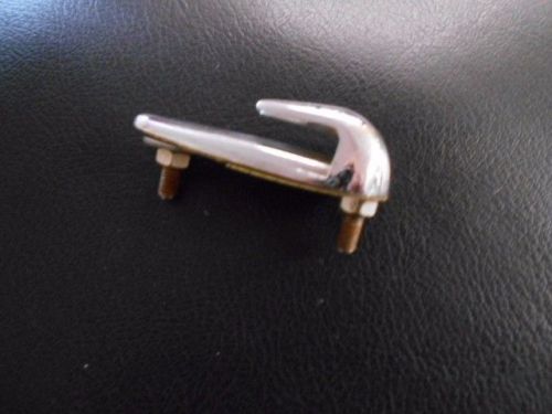 Fiat 124 spider used original convertible top chrome boot hook